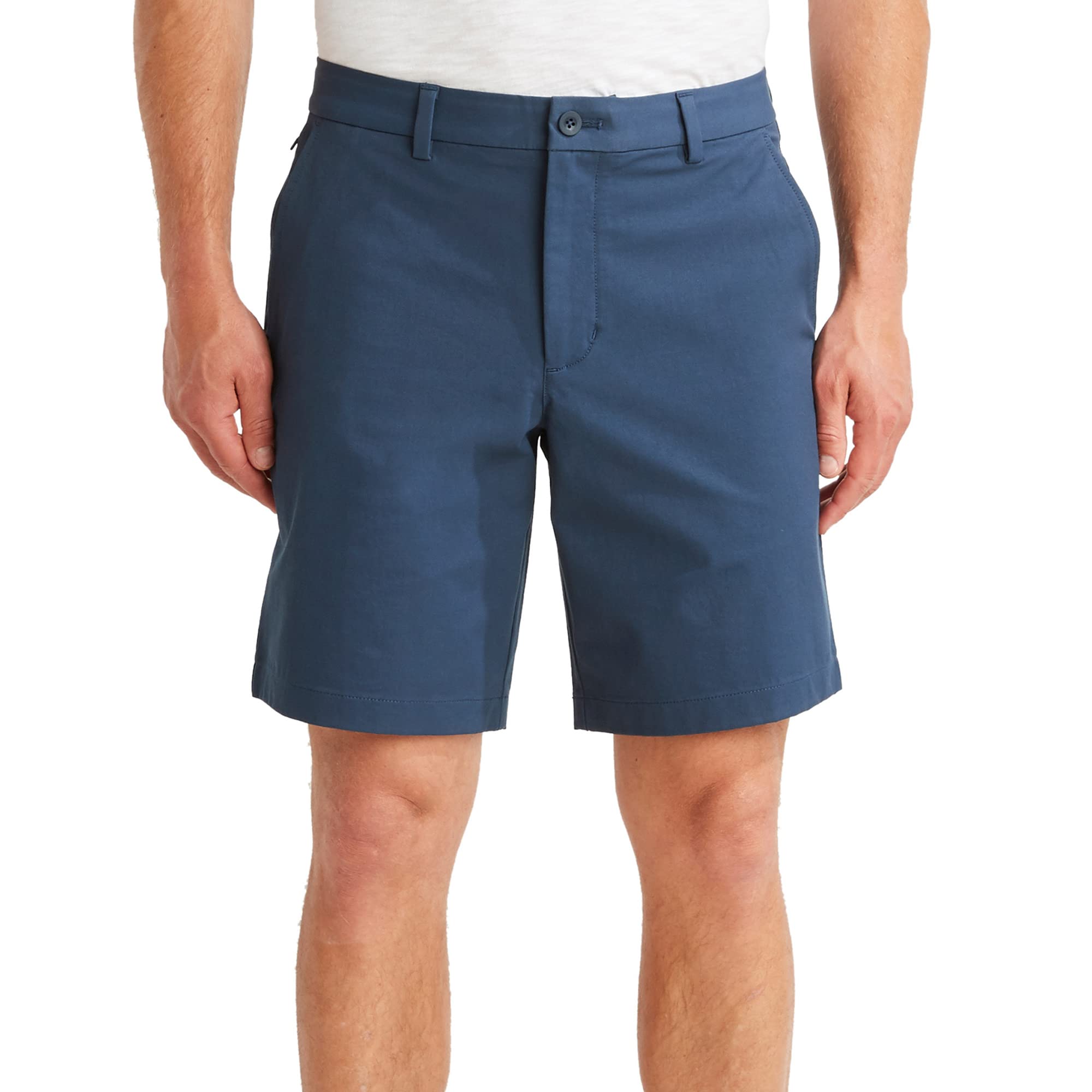 Vineyard Vines Men's 9 Inch On-The-Go Shorts - Lightweight Quick-Dry Casual Shorts for Summer, Travel, Golf & Outdoor Activities