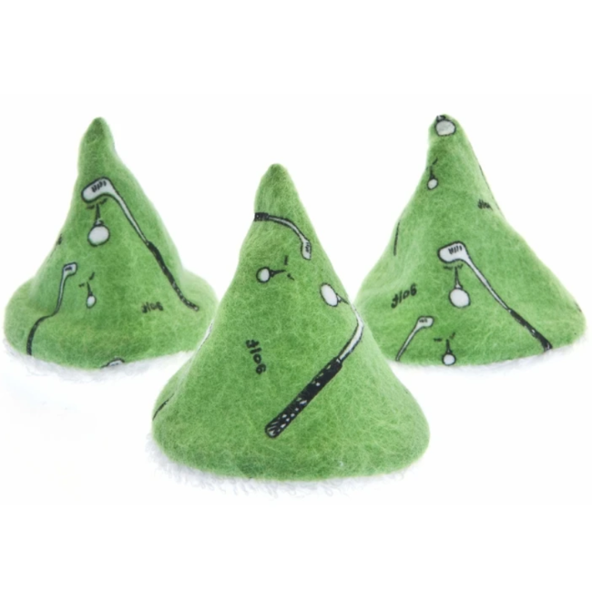 Beba Bean Golf Peepee Teepee 5-Pack with Laundry Bag - Soft Baby Boy Pee Guards for Diaper Changes & Potty Training - Perfect for Travel, Daycare & Home Use