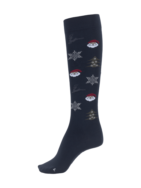 Cavallo Santa Long Riding Socks for Equestrian & Horseback Riding - Comfortable Knee-High Socks for Women & Men - Perfect for Dressage, Show Jumping & Trail Riding