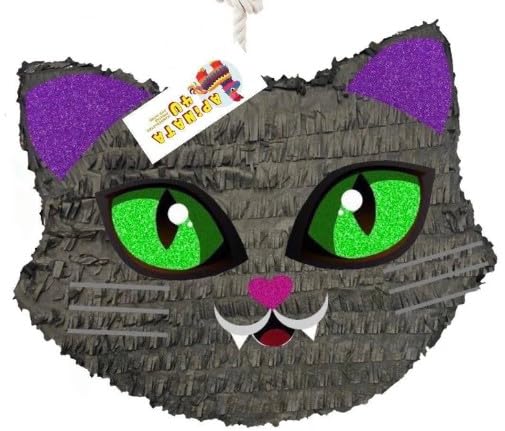 Black Halloween Cat Pinata - 20