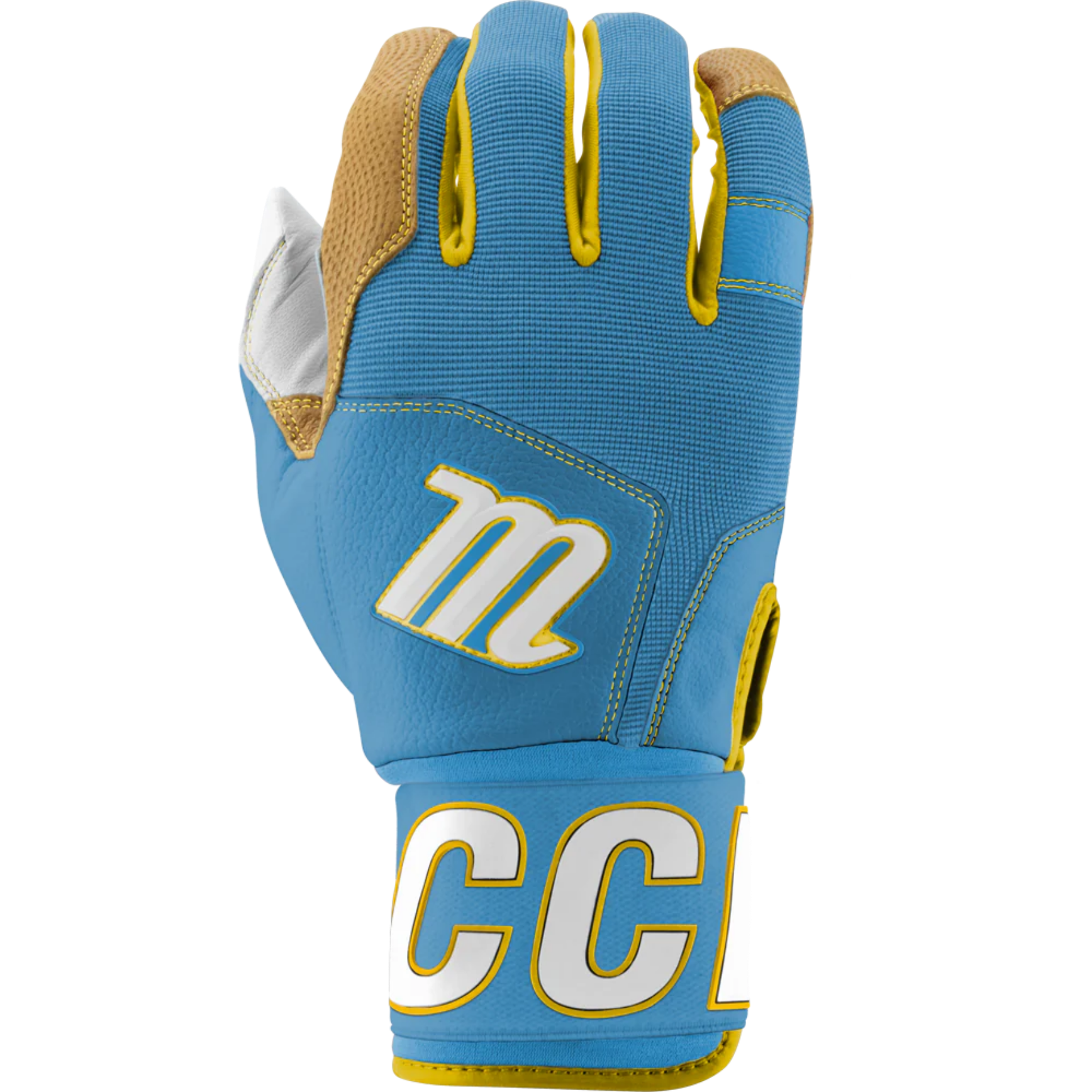 Marucci Blacksmith V2 Full Wrap Youth Batting Gloves - Baseball & Softball Training Gear for Kids & Teens - Perfect for Hitting Practice, Games & Fielding