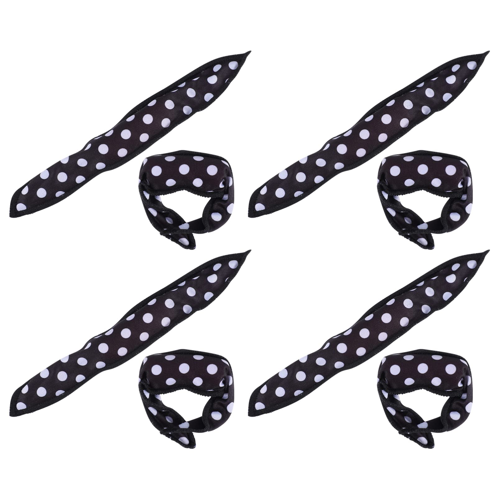 Lurrose 10pcs Heatless Hair Curlers Rollers Sponge Strips - DIY Hair Styling Tools for Long & Short Hair - Perfect for Overnight Curls, Sleep-in Rollers, and Salon-Quality Waves at Home