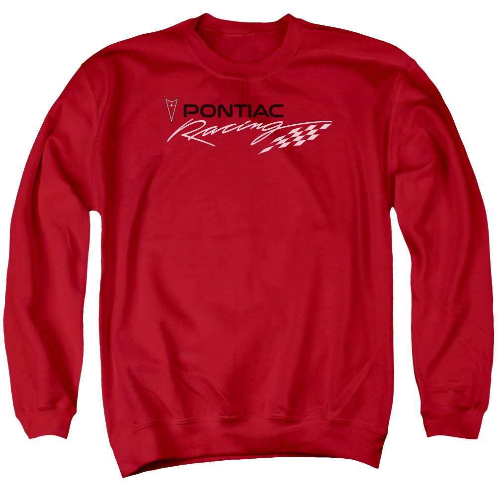 Pontiac Red Racing Unisex Crewneck Sweatshirt for Men & Women - Comfortable Casual Wear for Sports, Outdoors & Daily Activities