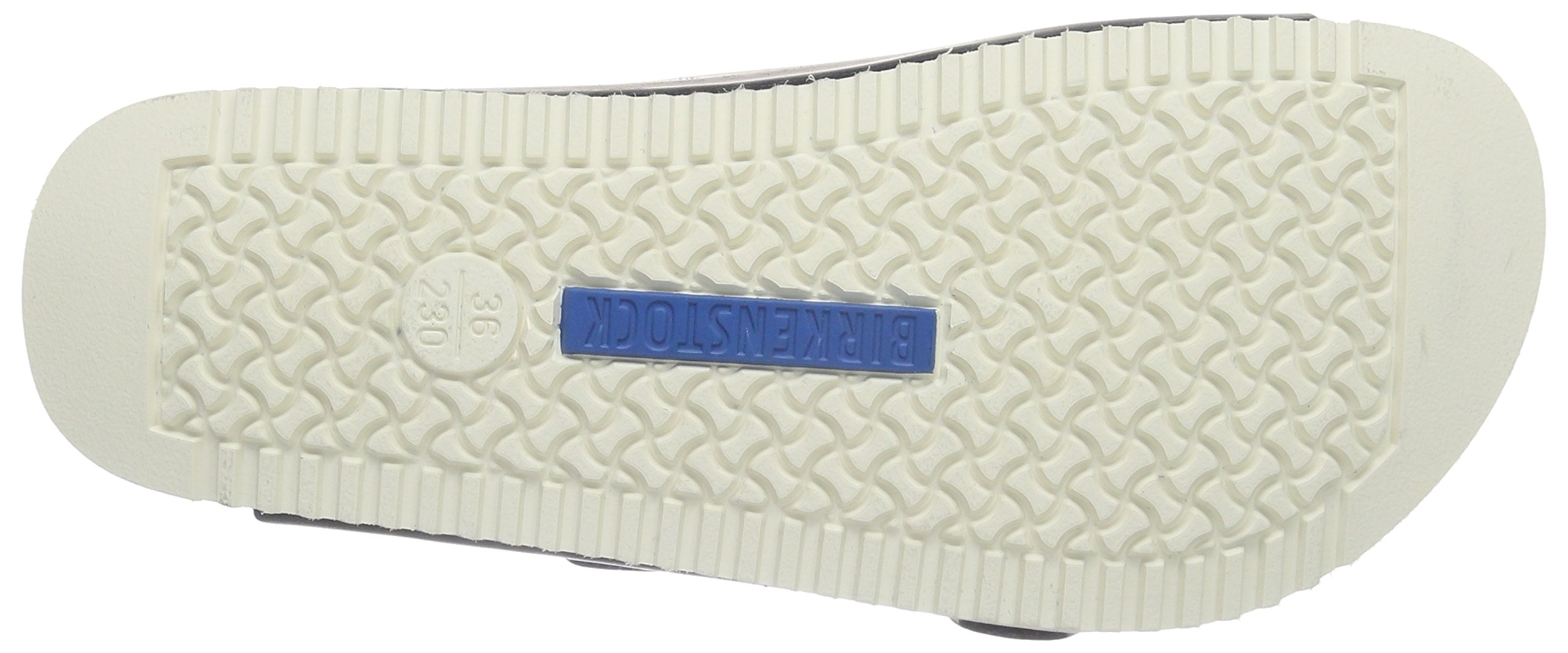 Birkenstock Arizona Leather Sandals for Men & Women | Blue | Size 42 EU | Comfortable & Durable Footwear for Walking, Travel & Casual Wear