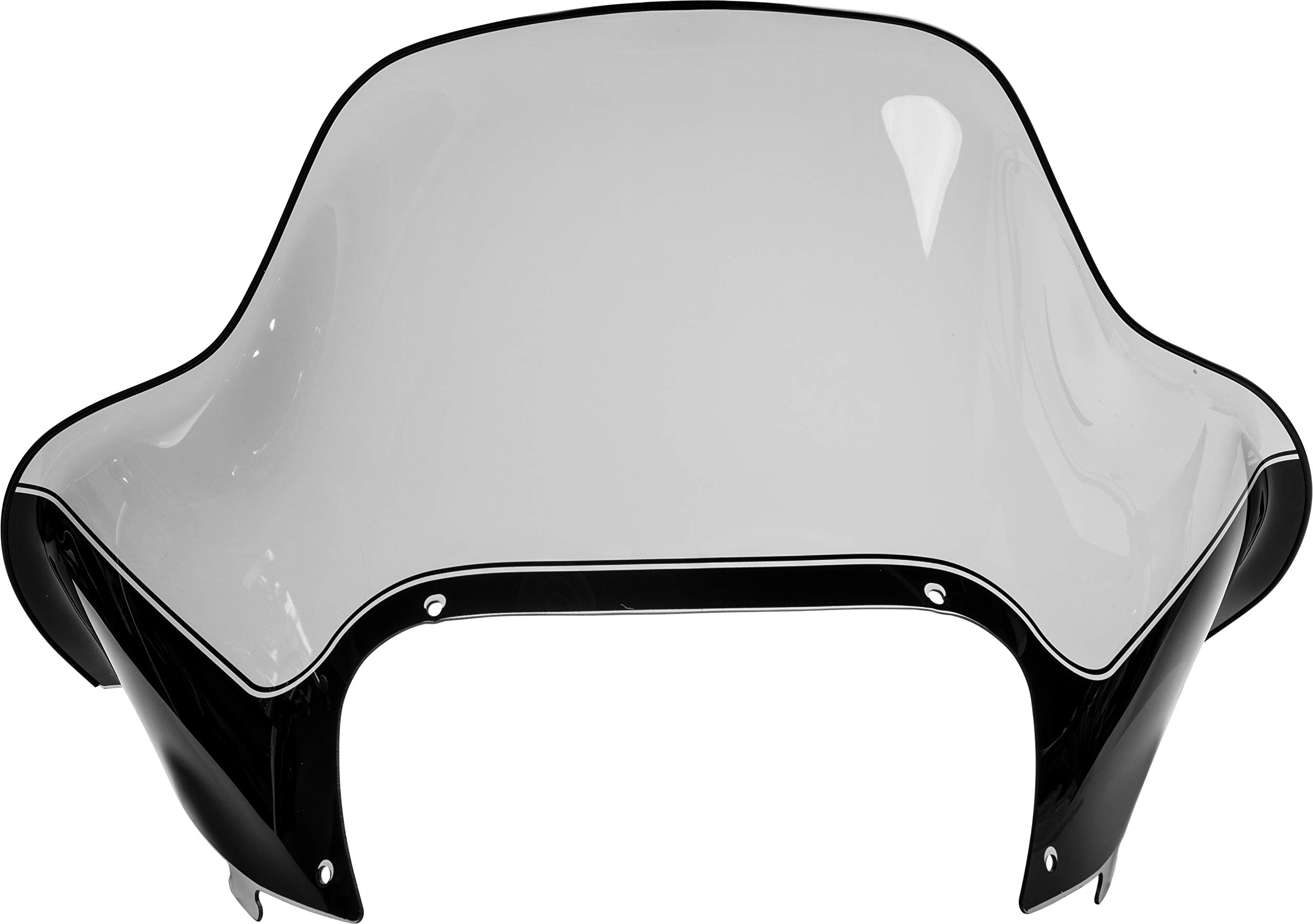 Koronis (Sno-Stuff) High Windshield with Gradient Graphics for Arctic Cat Snowmobiles - Black/Smoke - 16.5 Inch - Model 450-180-03 - Perfect for Winter Riding & Trail Protection