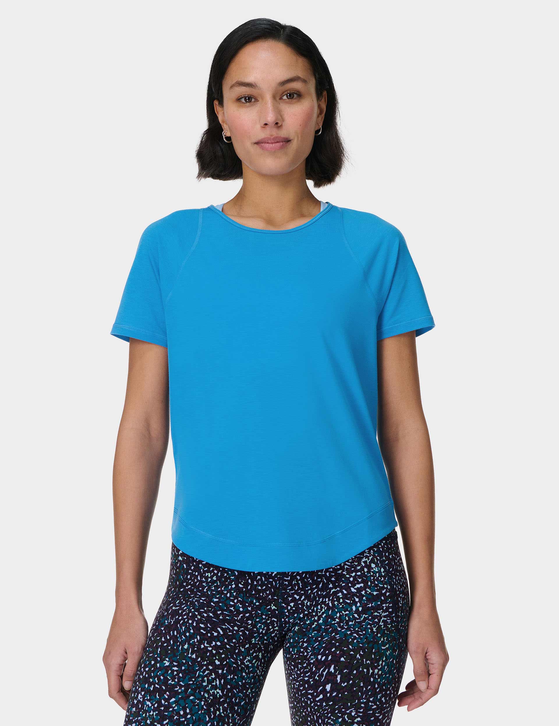 Breathe Easy Running T-Shirt for Men & Women - Moisture Wicking Performance Shirt in Tidal Blue - Perfect for Jogging, Gym Workouts & Outdoor Activities