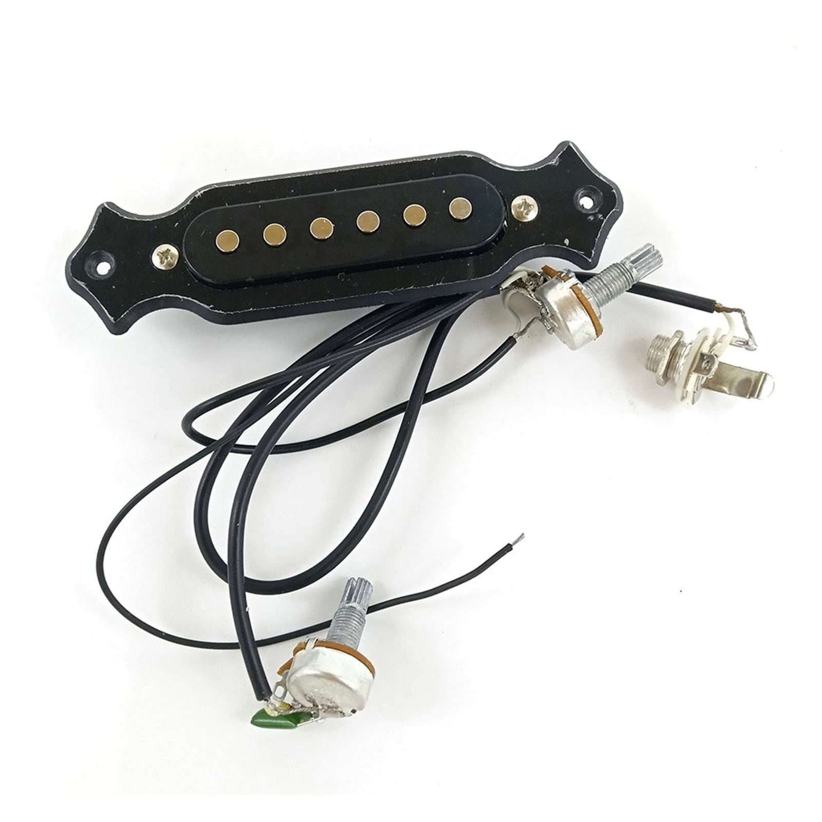 Electric Guitar Pickup Harness Kit - 1T1V Prewired for Easy Installation