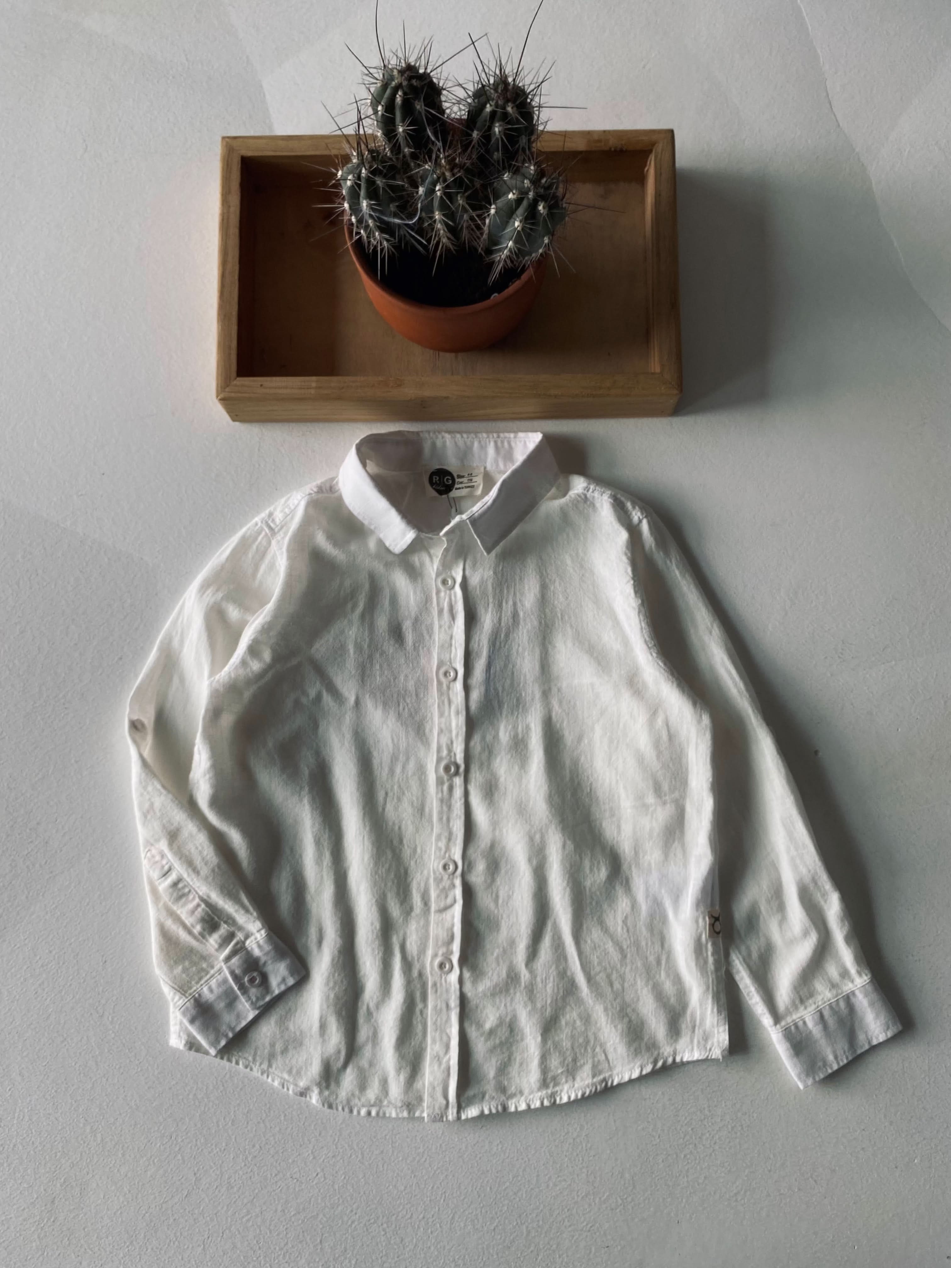 Men's Linen Shirt - Breathable & Lightweight Summer Casual Shirt for Outdoor Activities & Travel