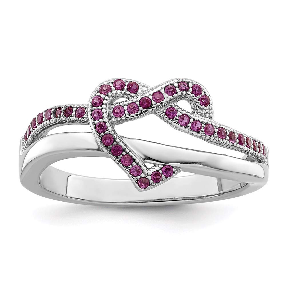 925 Sterling Silver Cubic Zirconia Heart Ring for Women - Elegant Fine Jewelry Gift for Her, Perfect for Valentine's Day, Anniversary & Romantic Occasions