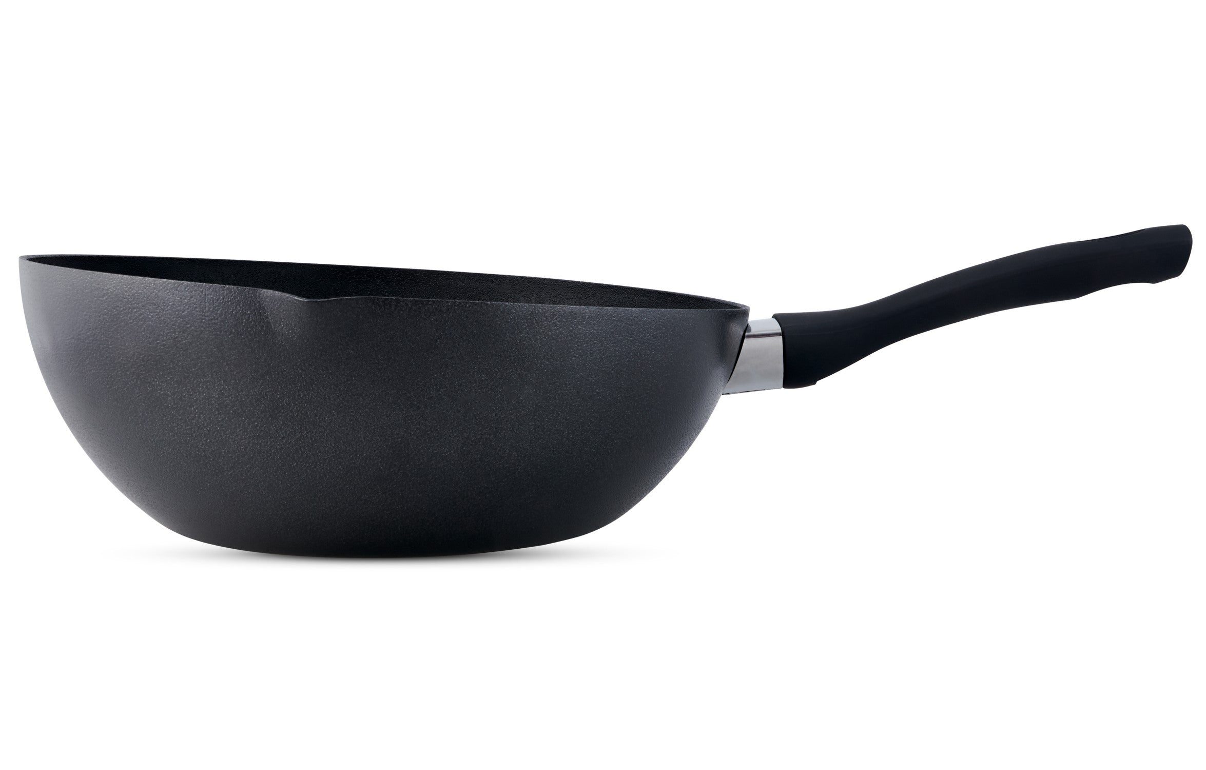 Ken Hom Classic Non-Stick 12-Inch Aluminum Wok - Professional Chinese Stir Fry Pan for Home Cooking & Asian Cuisine | Perfect for Stir-Frying, Deep Frying & Sauteing