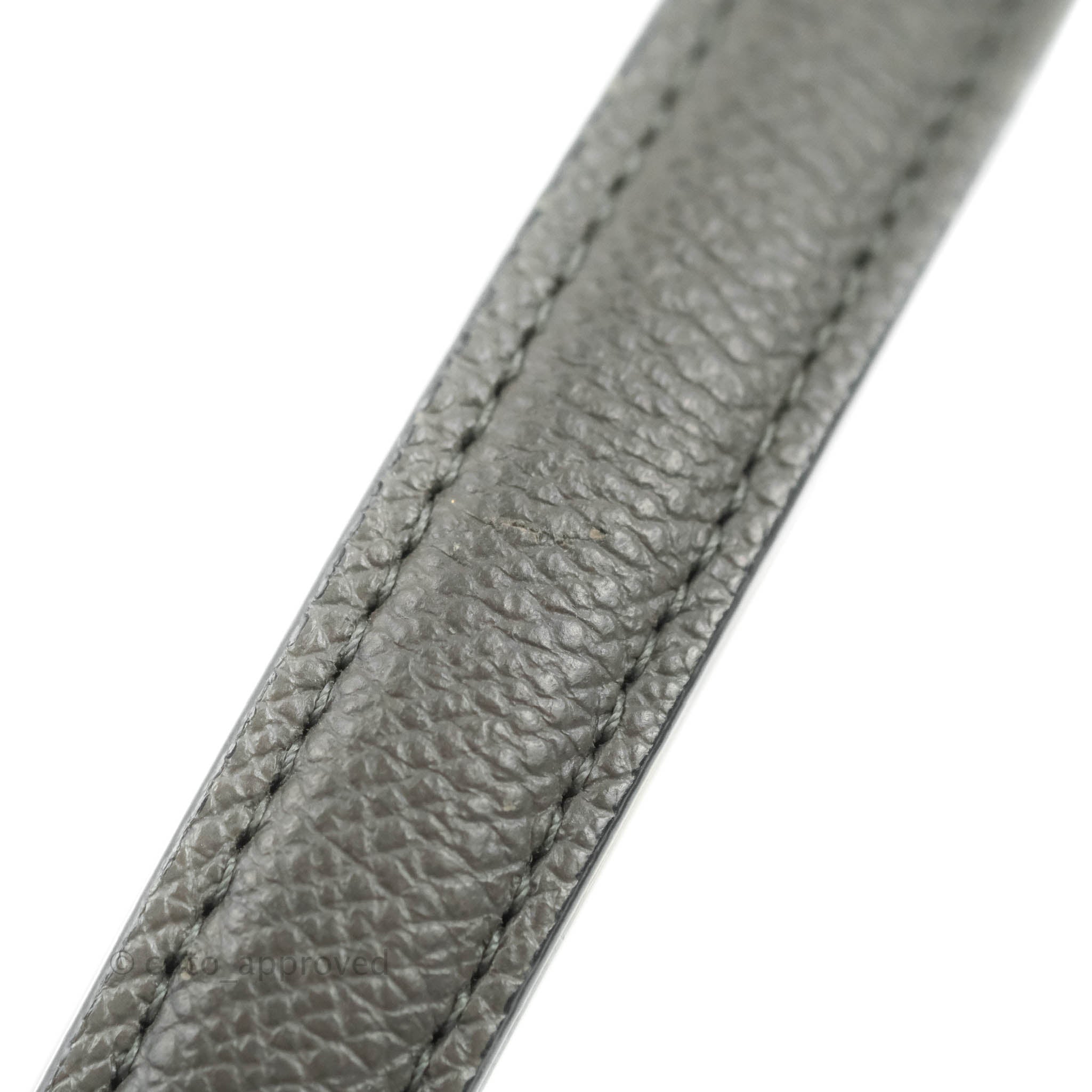 Celine Nano Belt Bag in Grey Grained Calfskin with Gold Hardware - Perfect for Everyday Use, Work & Travel
