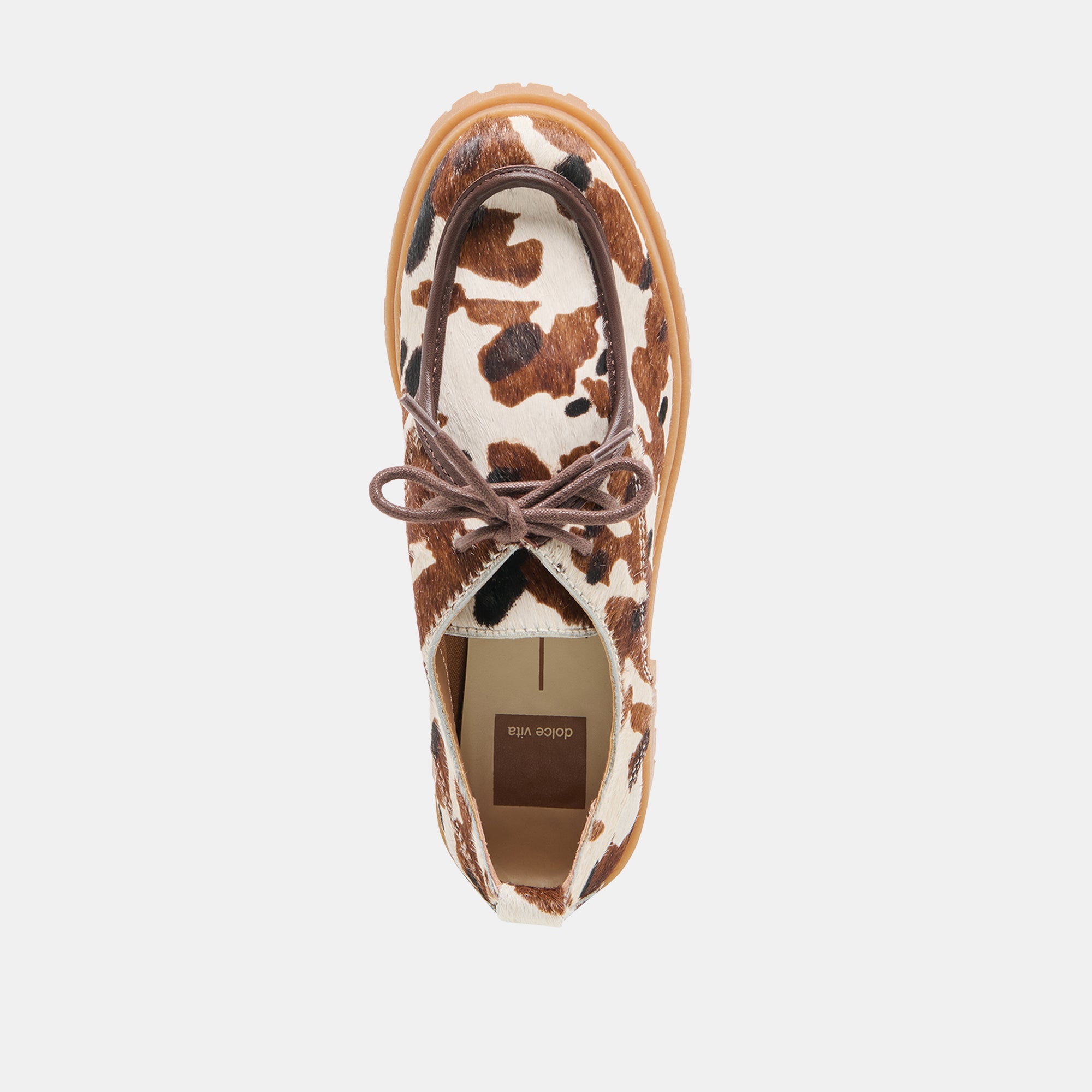 MILZA Women's Loafers - Genuine Calf Hair Slip-On Shoes in Cocoa Brown | Comfortable & Stylish for Work, Office & Casual Outfits