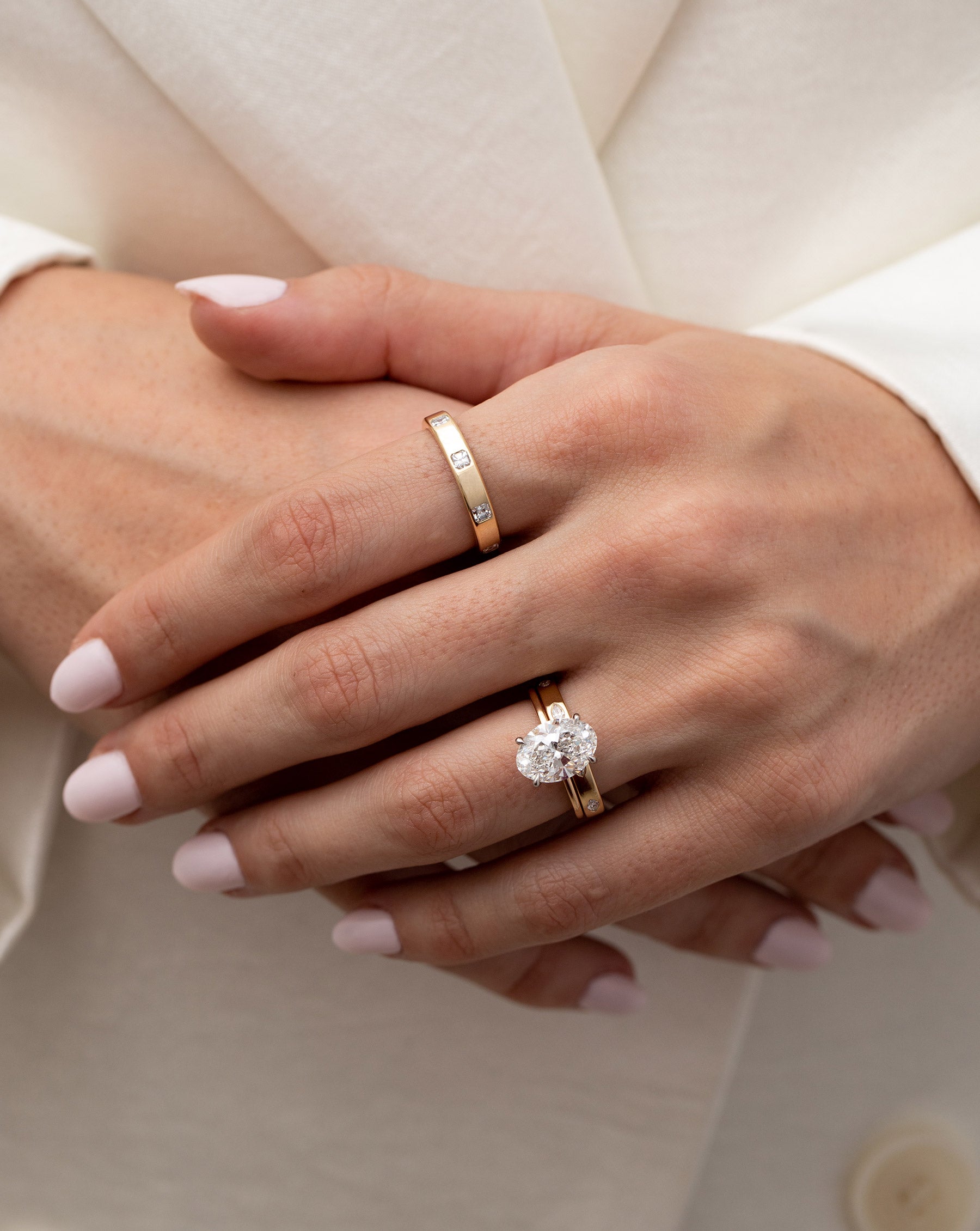 Asscher Cut Luxe Diamond Eternity Band Ring for Women - Perfect for Weddings, Anniversaries & Special Occasions