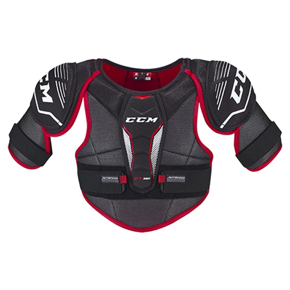 CCM JetSpeed FT350 Youth Hockey Shoulder Pads - Lightweight Protective Gear for Ice Hockey Players - Perfect for Youth Leagues & Training Sessions