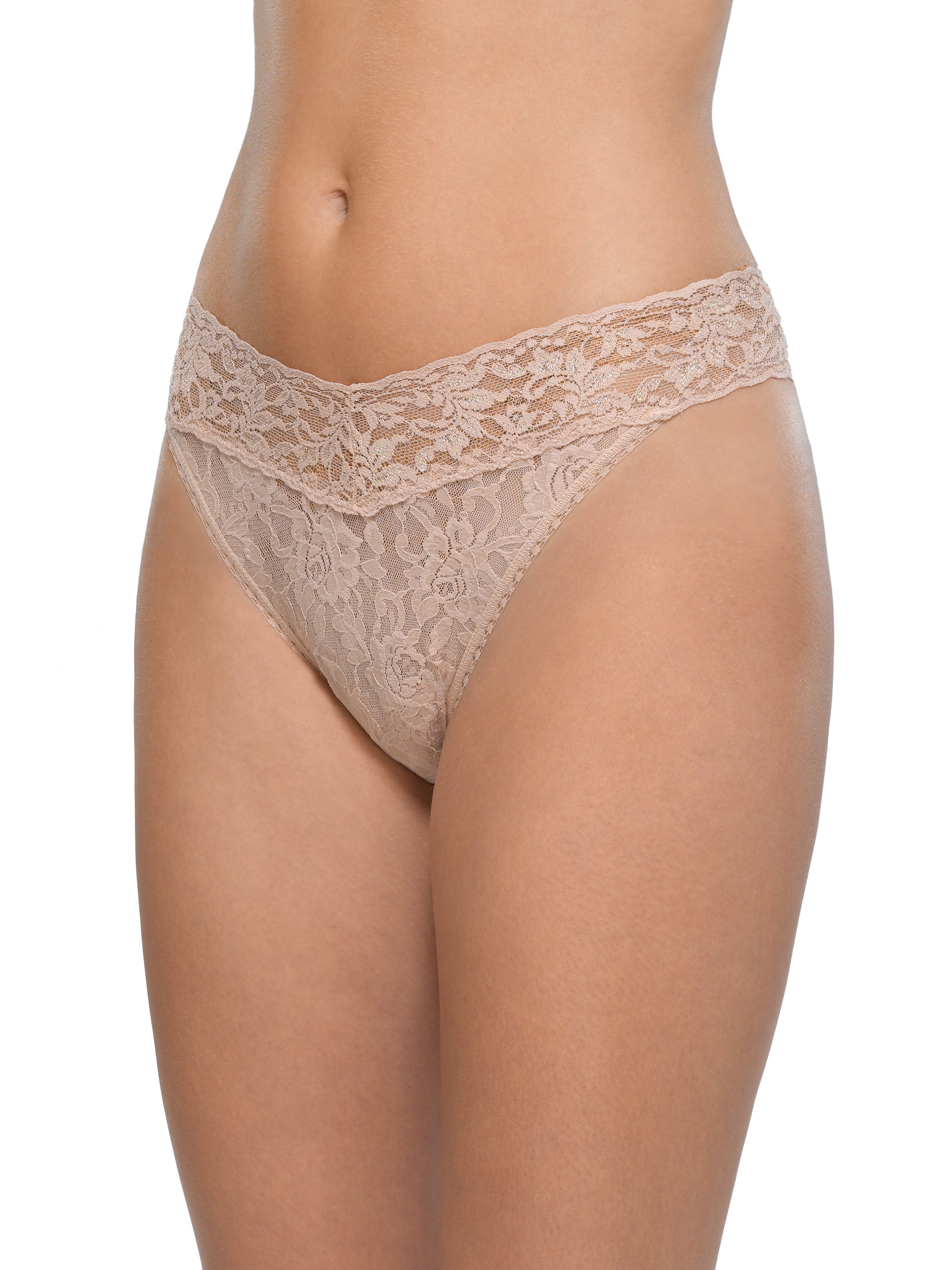 3 Pack Original Rise Thongs Chai Tea - Comfortable & Stylish Women's Underwear for Daily Wear, Yoga, and Lounge