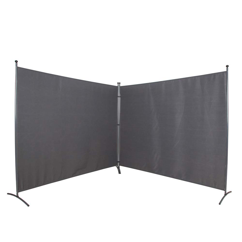 Grey Room Divider Privacy Screen - 142