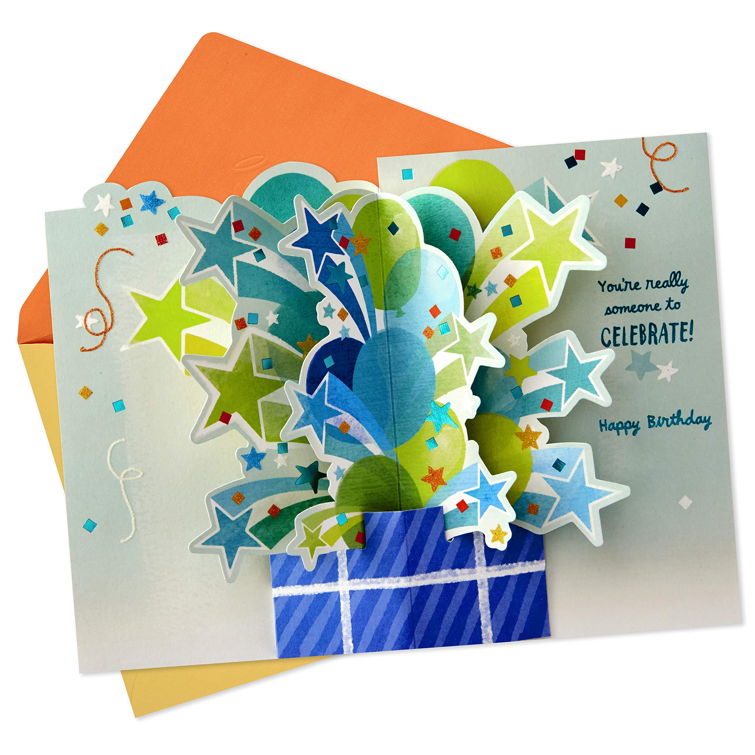 Hallmark Pop Up Birthday Card - 3D Paper Wonder Greeting Card for Someone Special to Celebrate - Perfect for Birthdays, Anniversaries & Special Occasions