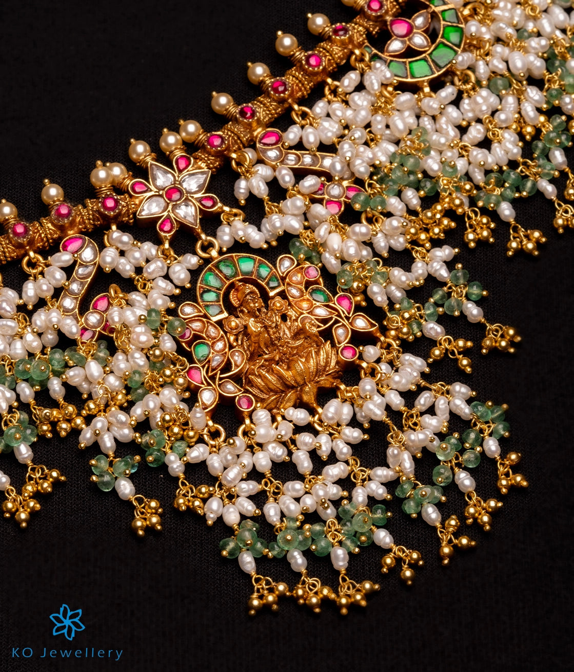 Exquisite Darshi Silver Kundan Jadau Pearl Necklace | Traditional Indian Bridal Jewelry | Perfect for Weddings, Parties & Festive Occasions