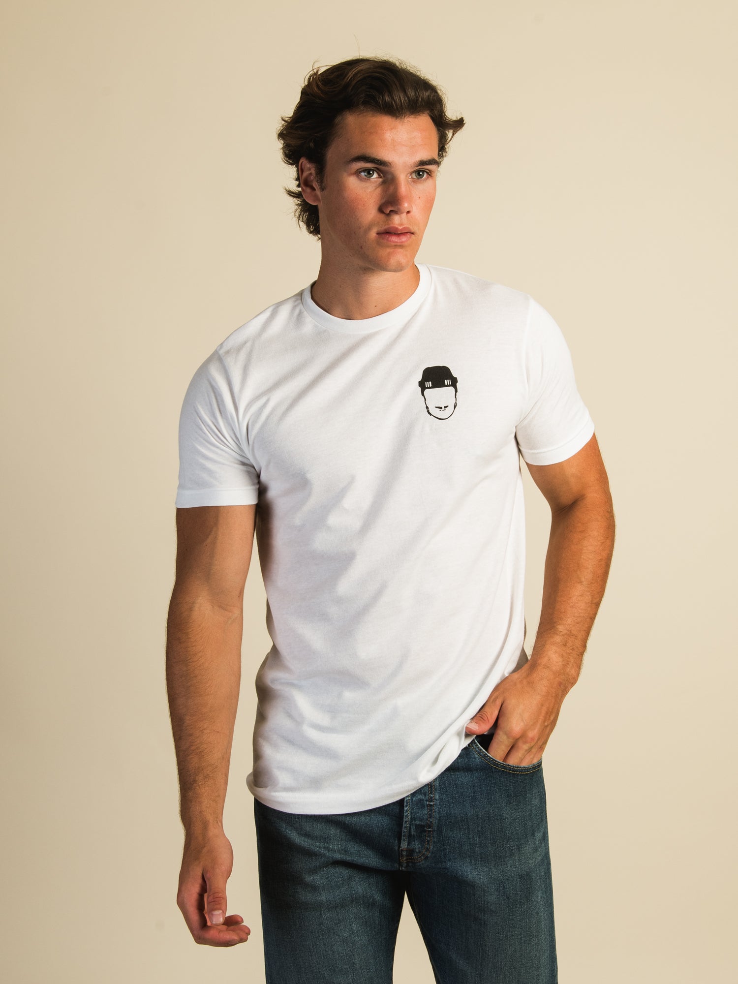 Barstool Sports Spittin' Chiclets T-Shirt - Men's Graphic Tee for Hockey Fans - Perfect for Game Day & Casual Wear