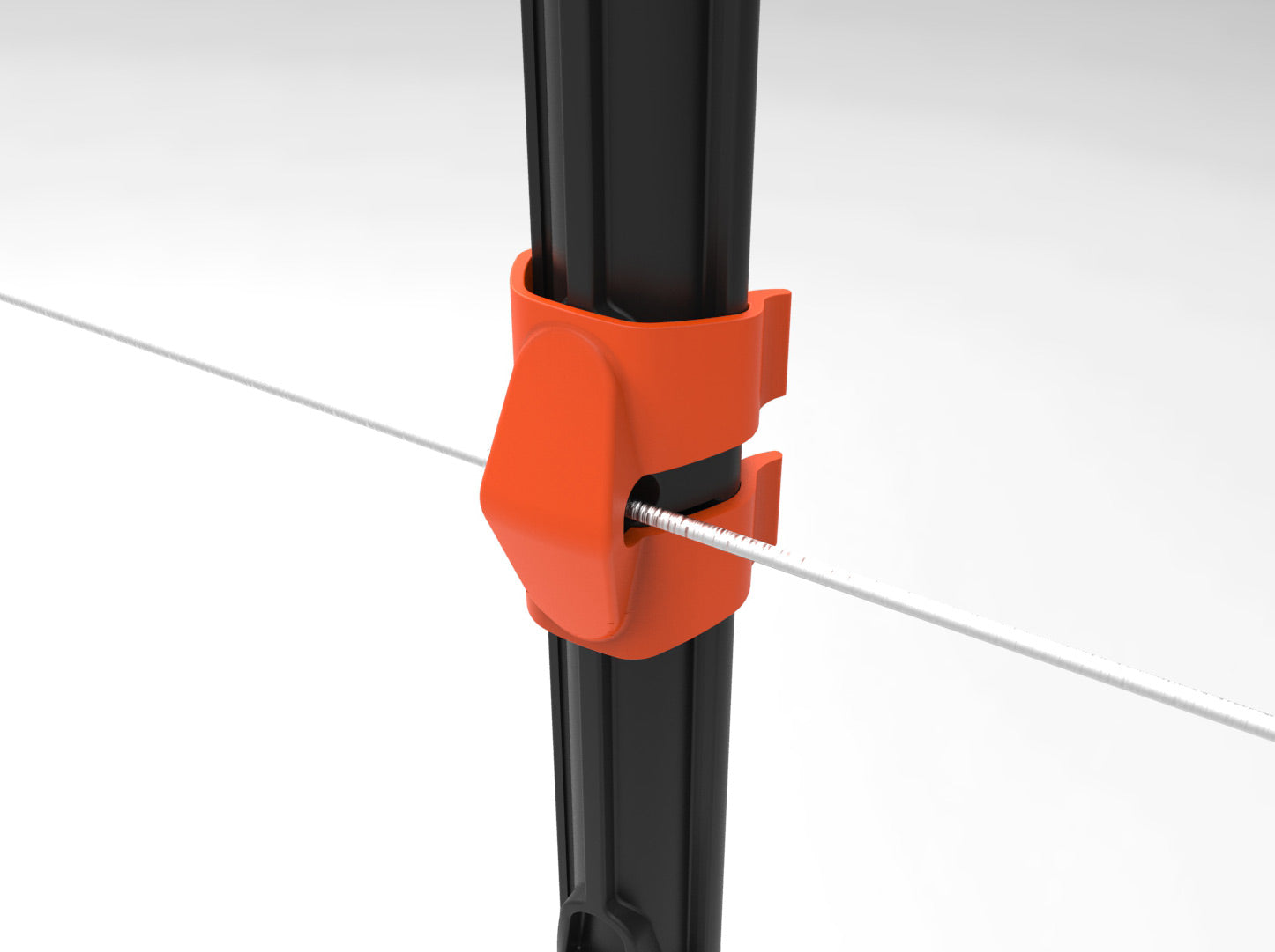 Gallagher Insulated Line Post - 10 Pack | Heavy Duty Electric Fence Posts for Livestock & Farm Use | Durable, Weatherproof & Easy Installation