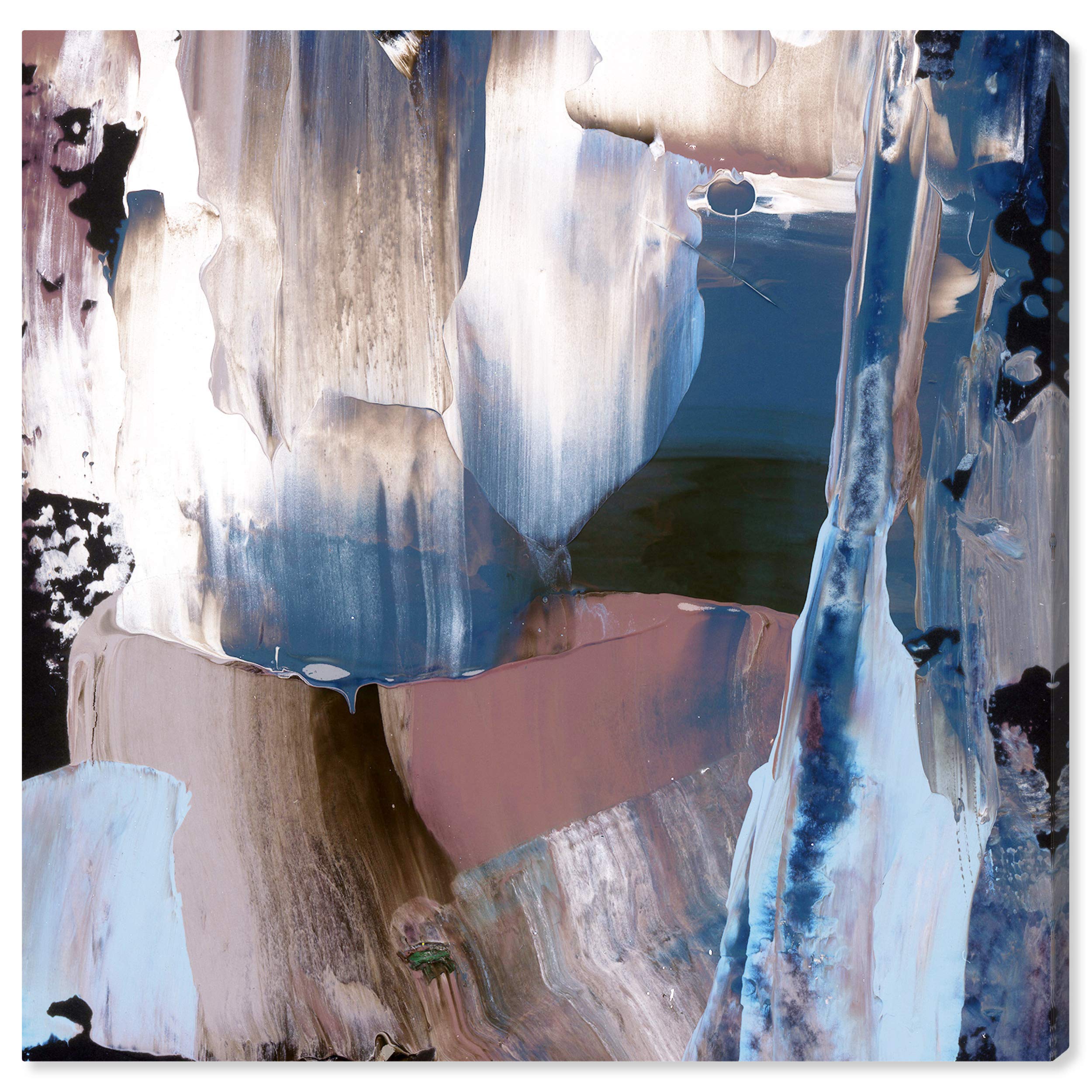 Abstract Wall Art Canvas Print 'Life Square' - 24