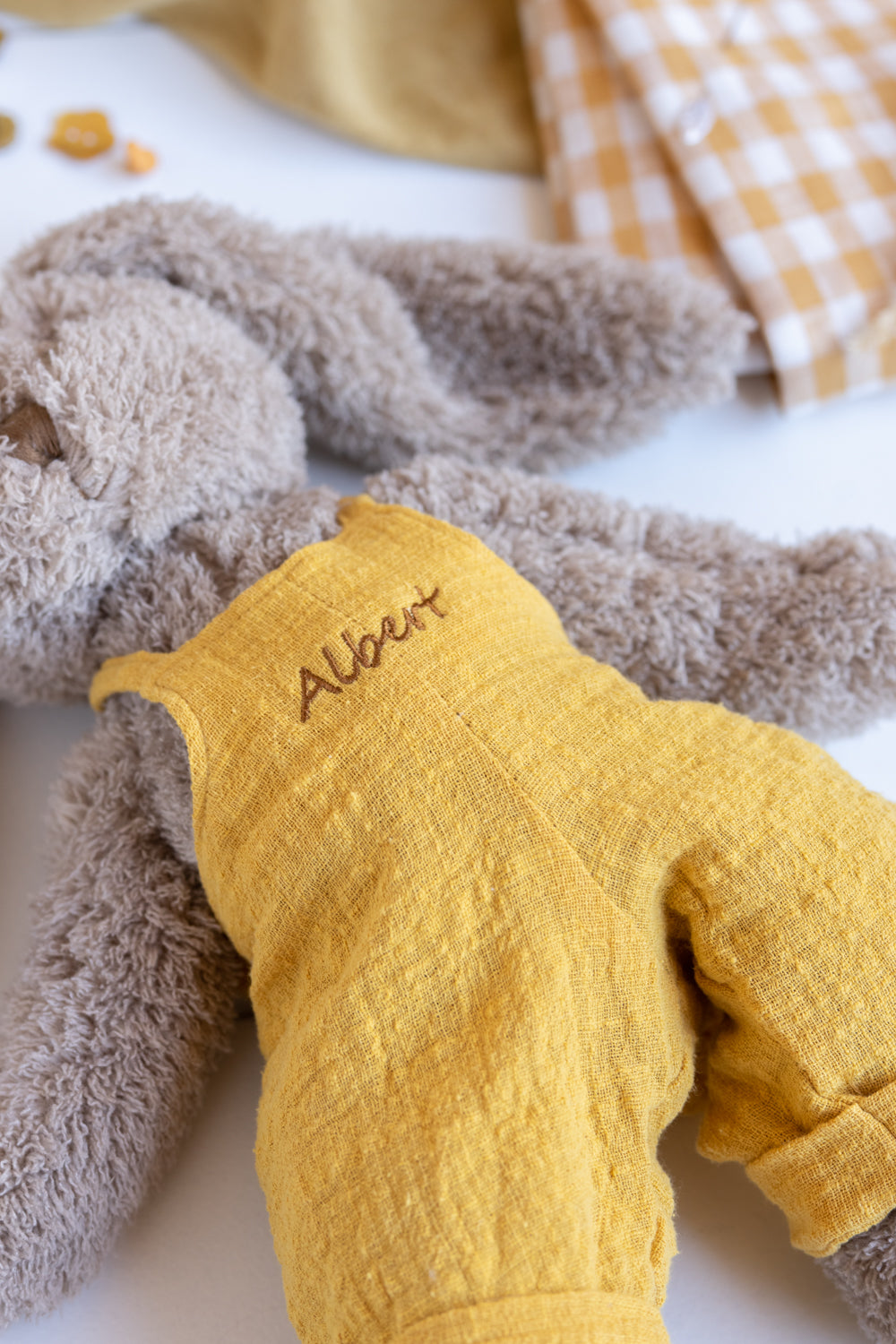 Custom Personalized Overalls for Women & Men - Mustard Yellow Denim Bib Overalls - Perfect for Farm, Workwear & Casual Outfits