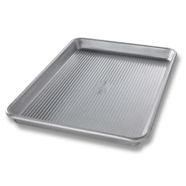 USA Pan Nonstick Sheet Pans & Cooling Racks Set - Heavy Duty Baking Sheets for Cookies, Roasting, and Meal Prep - Perfect for Home Kitchen & Professional Bakeries