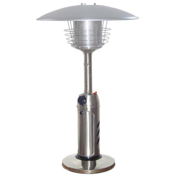 Stainless Steel Outdoor Tabletop Patio Heater - Portable & Weather-Resistant for Backyard, Deck, and Garden Use