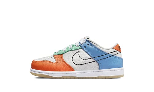 White/Safety Orange-green Glow-black