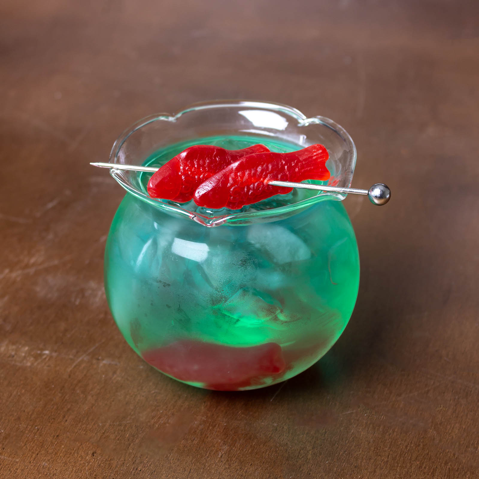BarConic® Mini Fishbowl Cocktail Glass Set - 6oz Small Unique Drinking Cups for Margaritas, Martinis & Fun Cocktails - Perfect for Parties, Weddings & Home Bars