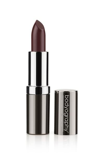 Bodyography Moisturizing Lipstick with Aloe Vera Extract - Long-Wearing Hydrating Lip Color in Pop the Question (Light Nude Satin Matte) | Perfect for Daily Wear, Date Nights & Special Occasions