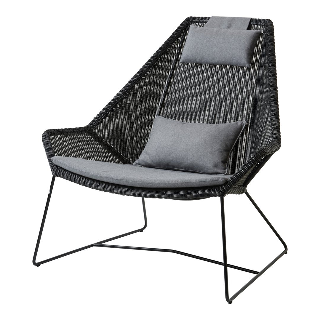 Breeze Highback Chair - Comfortable Outdoor Patio Furniture for Relaxing in Your Garden, Backyard or Poolside