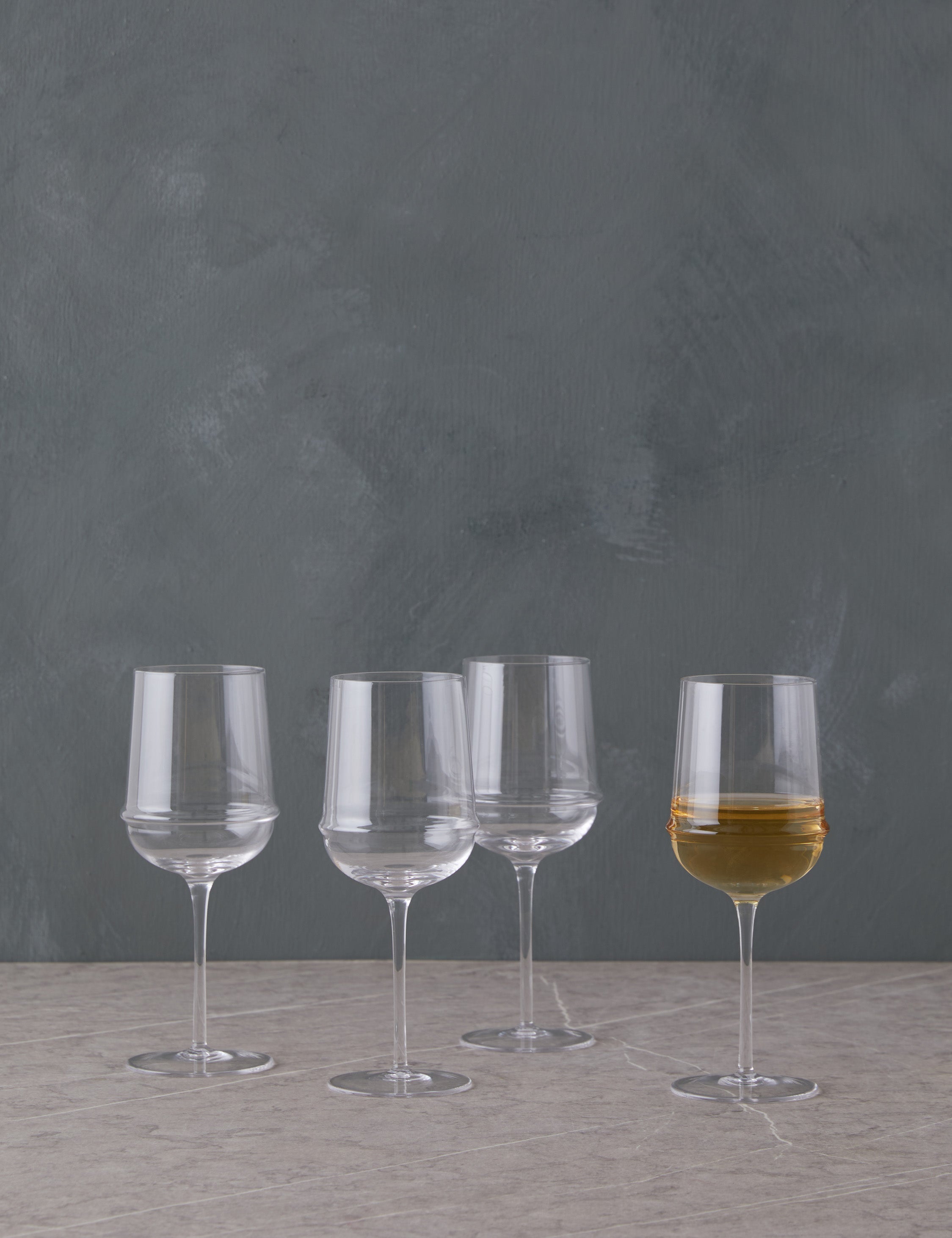 Kelly Wearstler x Serax Dune Glassware Set - Elegant Drinking Glasses for Wine, Cocktails & Water - Perfect for Home Bar, Dinner Parties & Gifts