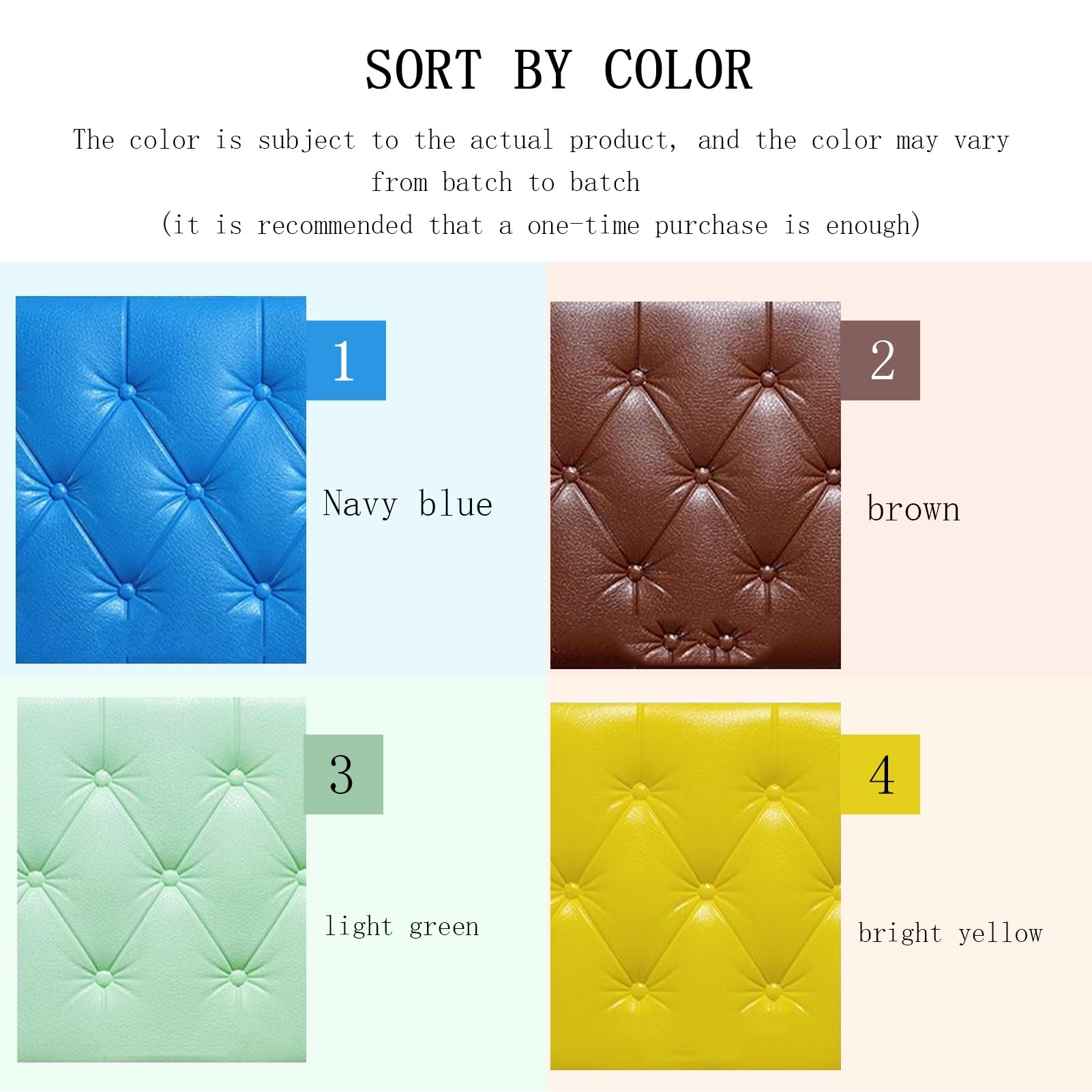 Soft Wall Padding for Kids Bedroom - Anti-Collision Safety Wall Panels (Blue, 30x60cm 10PCS) - Nursery, Kindergarten & Playroom Wall Protection - Baby Proofing & Toddler Safety Home Decor