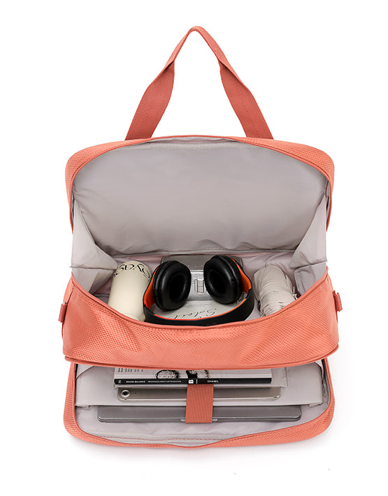 Tosca TCA720 Vega 40cm Rust Tote Bag - Stylish Cabin Luggage for Travel, Work & Daily Commute