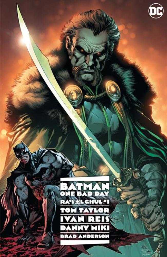 Batman One Bad Day Ras Al Ghul #1 (One Shot) Cover A by Ivan Reis & Danny Miki - DC Comics Graphic Novel, Collectible Batman Comic Book for Fans & Collectors - Perfect for Reading, Display & Gifts
