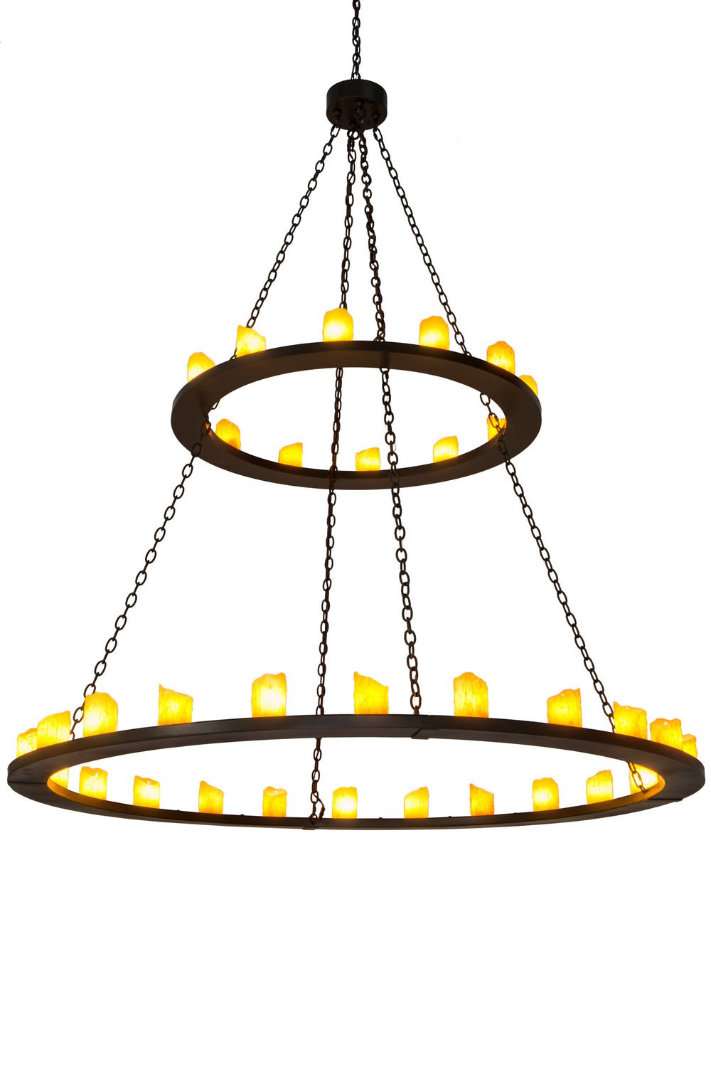 36-Light Crystal Chandelier for Dining Room - Modern Elegant Ceiling Light Fixture for Living Room, Bedroom & Foyer | Dimmable LED Lighting for Home Decor