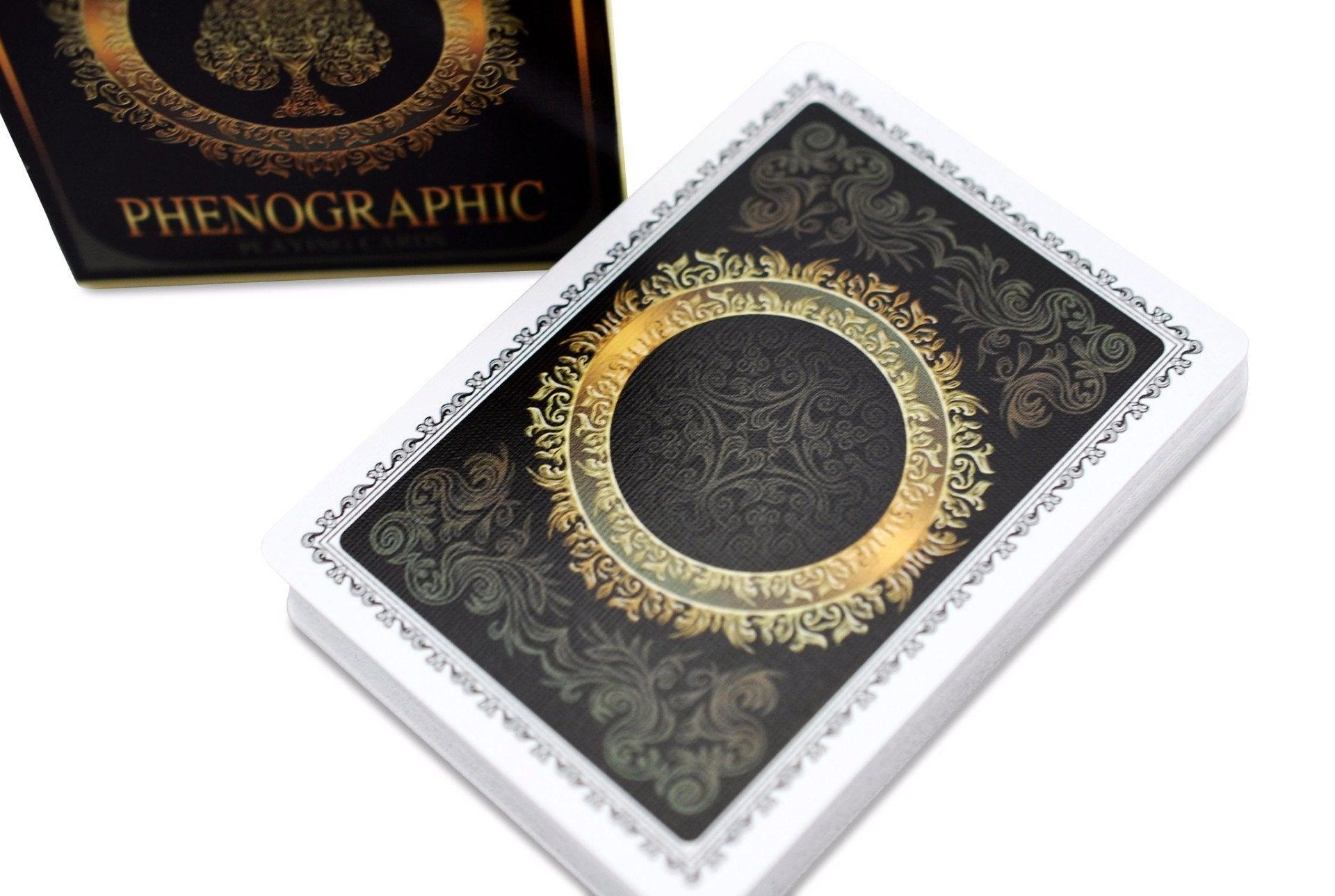 Bicycle® Phenographic Playing Cards - Premium Quality Poker Cards for Magic Tricks, Cardistry & Card Games - Perfect for Professional Magicians & Card Enthusiasts