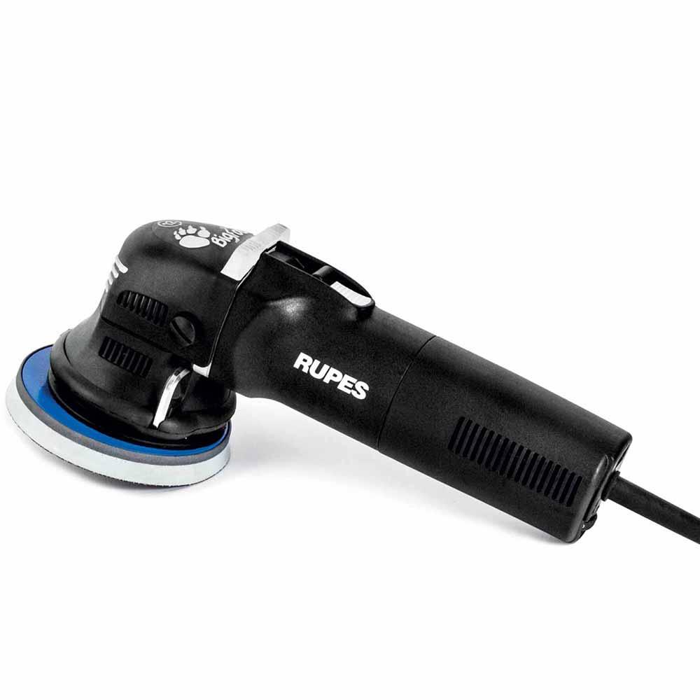 RUPES BigFoot LHR12E Random Orbital Polisher - Professional Car Detailing Tool for Paint Correction & Waxing - Perfect for Auto Shops & DIY Enthusiasts