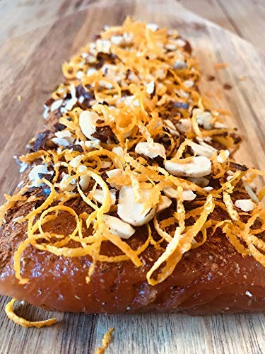 Organic Graved Loin Cinnamon, Orange & Hazelnut Spice Blend - 550g | Handcrafted with Fresh Herbs & Citrus | Perfect for Baking, Coffee & Dessert Toppings | Made in USA