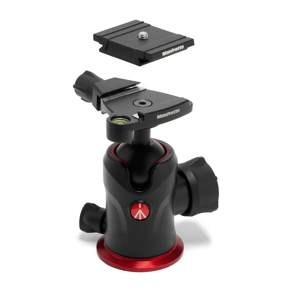 Manfrotto 190X AS Aluminum Tripod Kit with Ball Head - Professional Camera Tripod for Photography, Videography & Travel