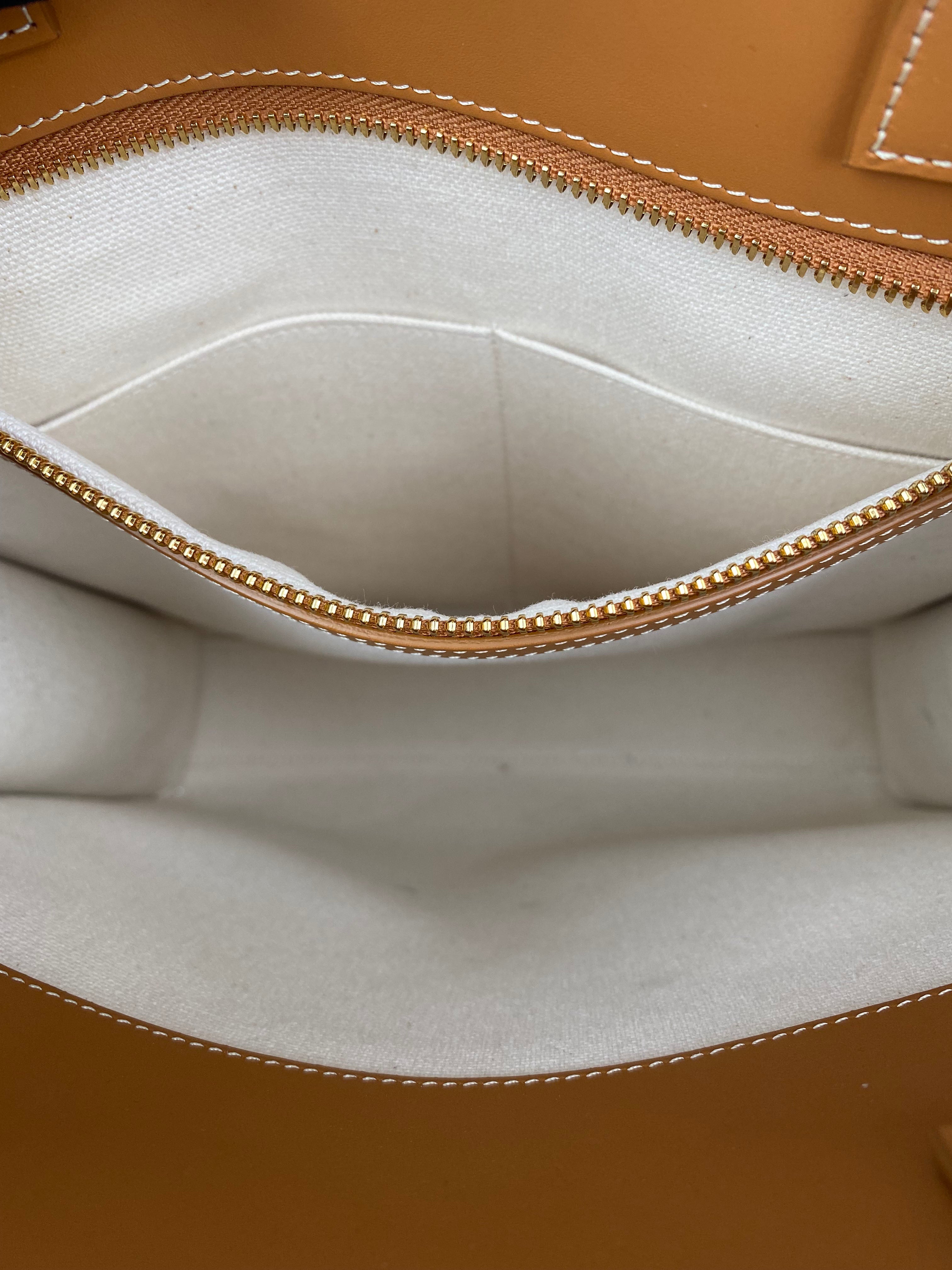 Celine Small Vertical Cabas Tote Bag - Stylish Leather Handbag for Women | Perfect for Work, Travel & Everyday Use