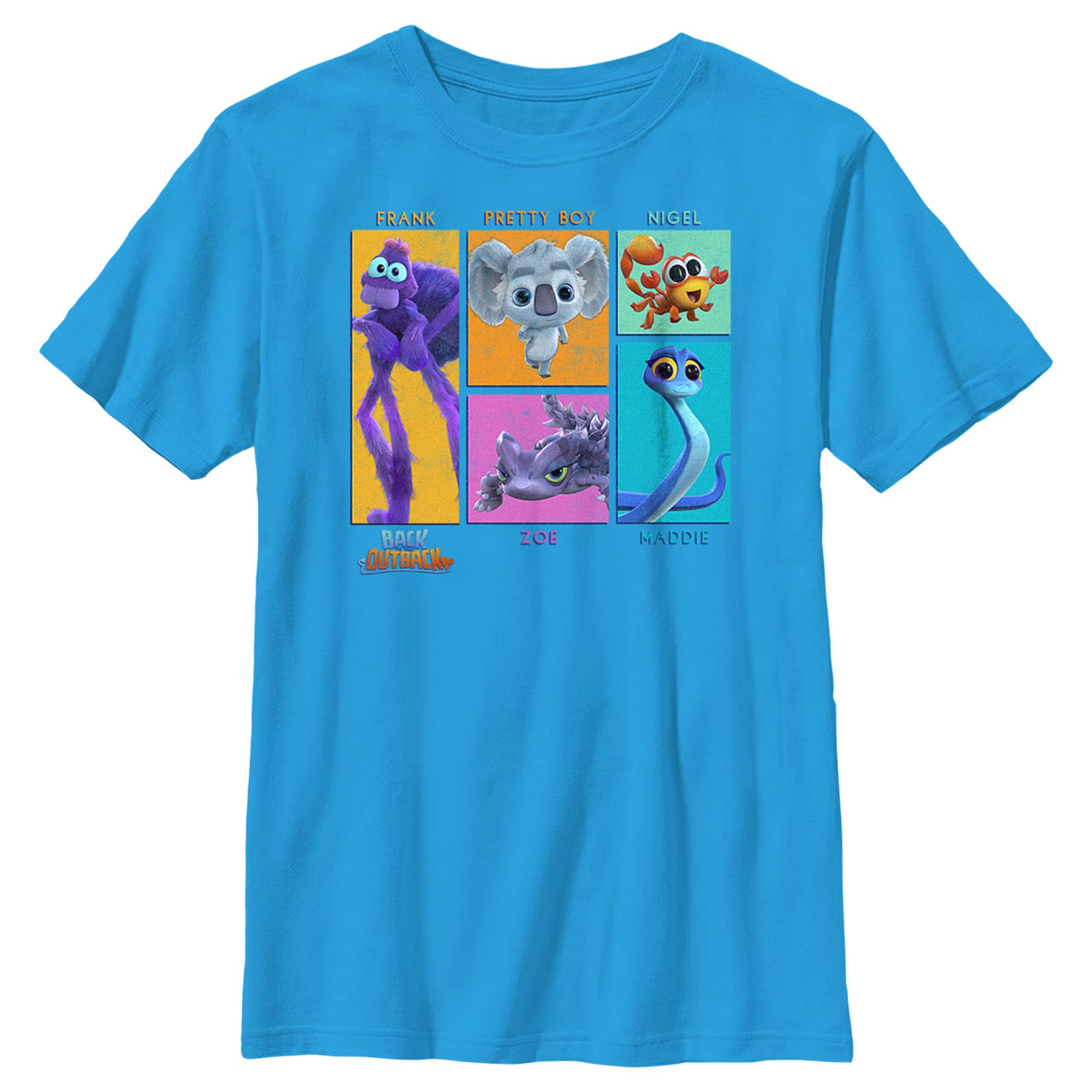 Boys' Back to the Outback Character Graphic T-Shirt - Cute Cartoon Movie Tee for Kids & Toddlers - Perfect for Playdates, Birthday Parties & School Activities