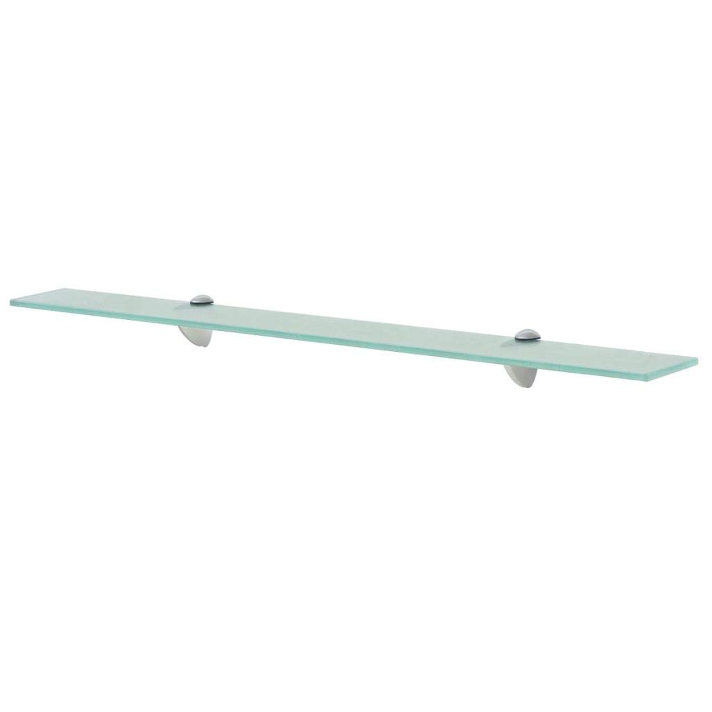 Modern Floating Glass Shelf Set - 31.5