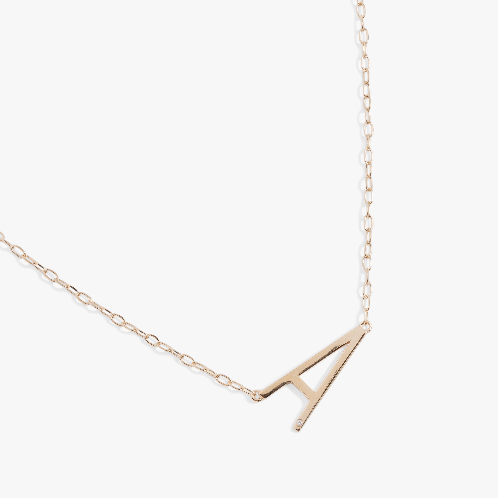 Initial A Precious Elongated Necklace - Personalized Silver Pendant for Women | Perfect for Birthdays, Anniversaries & Valentine's Day Gifts
