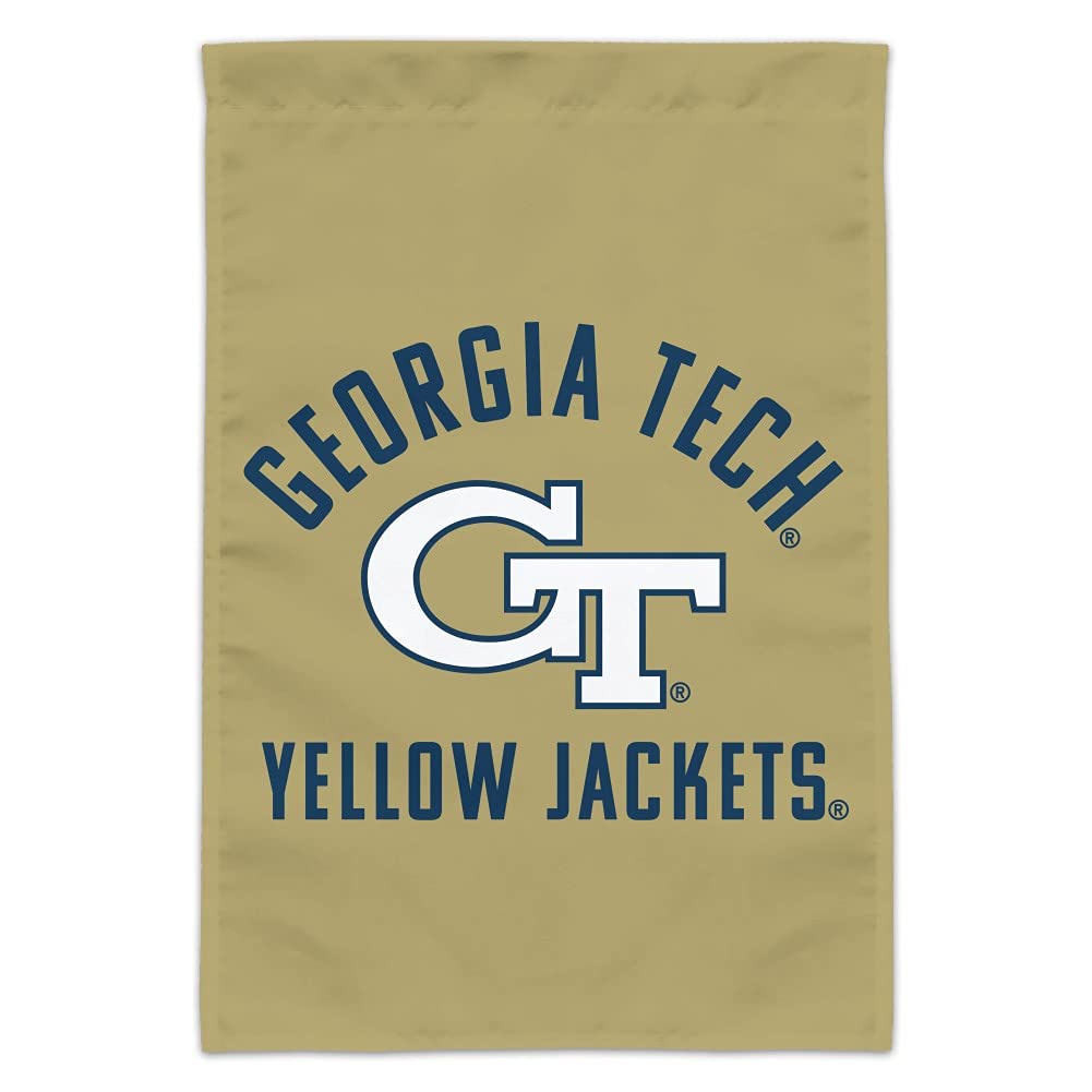 Georgia Tech Yellow Jackets Garden Yard Flag - Durable College Sports Decor for Outdoor Tailgating, Game Day, and Home Garden Display