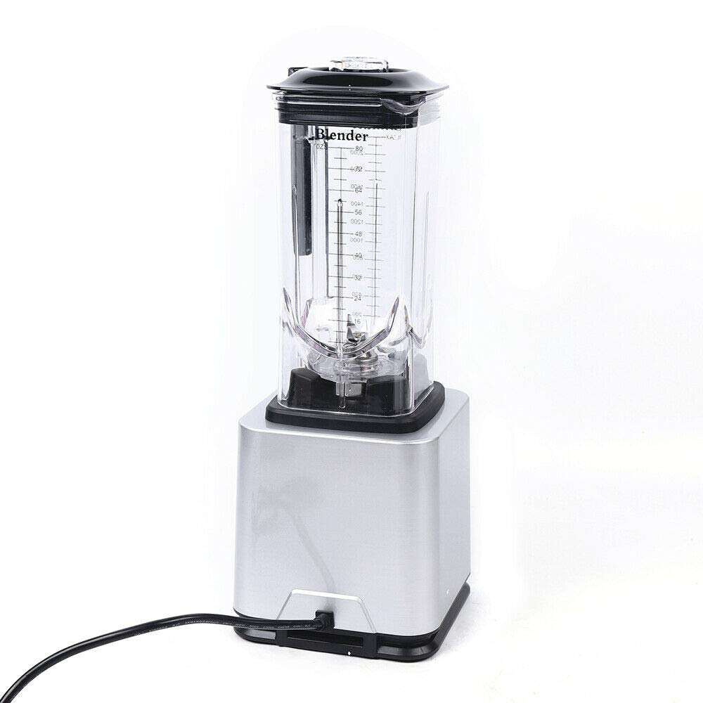 TBVECHI 2200W Commercial Electric Blender - 2.2L High-Powered Juice & Smoothie Maker with Ice Crushing Function | Perfect for Restaurants, Cafes & Home Kitchens