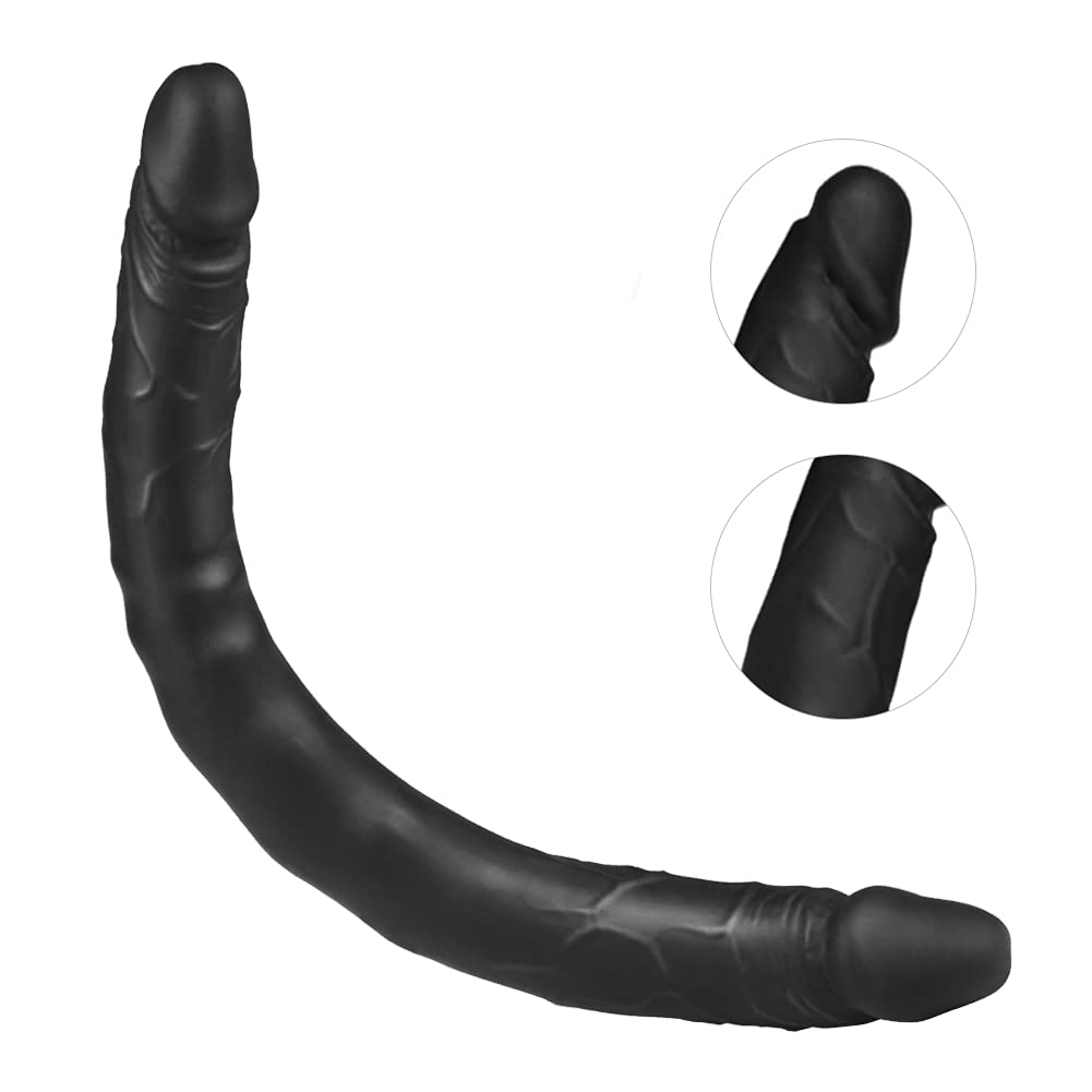 Realistic Double Sided Dildo - 11.81 Inch Silicone Sex Toy for Women & Couples | Perfect for Solo Play, Partner Fun & BDSM Exploration