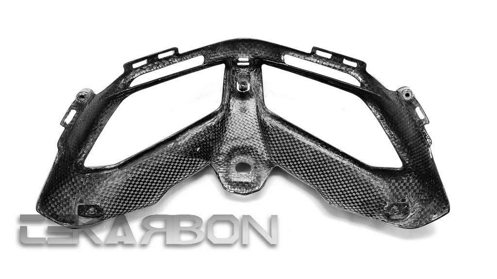 Yamaha FZ09 MT09 Carbon Fiber Front Fairing (2017-2019) | 2x2 Twill Weave | Lightweight Motorcycle Body Kit for Street & Track Racing