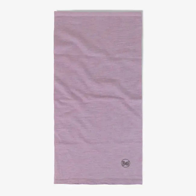 BUFF Merino Wool Midweight Base Layer - Lilac Sand Color for Hiking, Skiing & Outdoor Activities